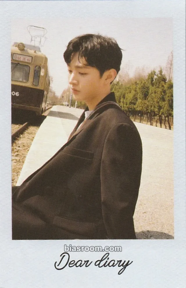 Yoon Jisung - Jisung - Dear diary Album polaroid album photocard