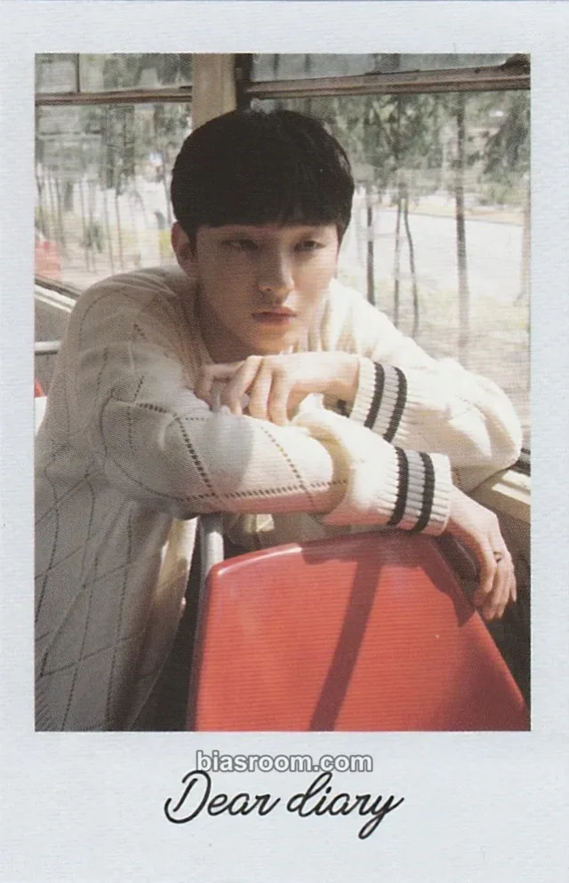 Yoon Jisung - Jisung - Dear diary Album polaroid album photocard
