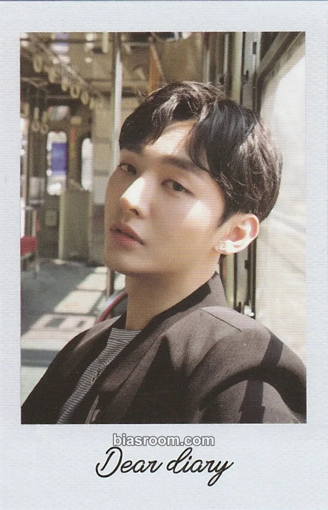 Jisung Dear diary Photocard - Yoon Jisung - Yoon Jisung K-pop photocard