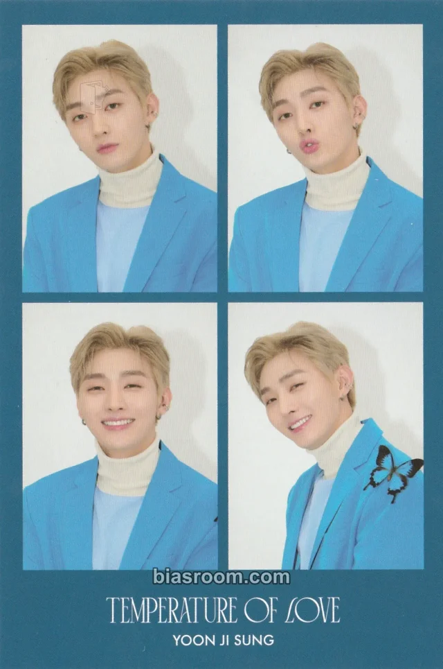 Yoon Jisung - Jisung - Temperature of Love Album 4 cut photo album inclusion