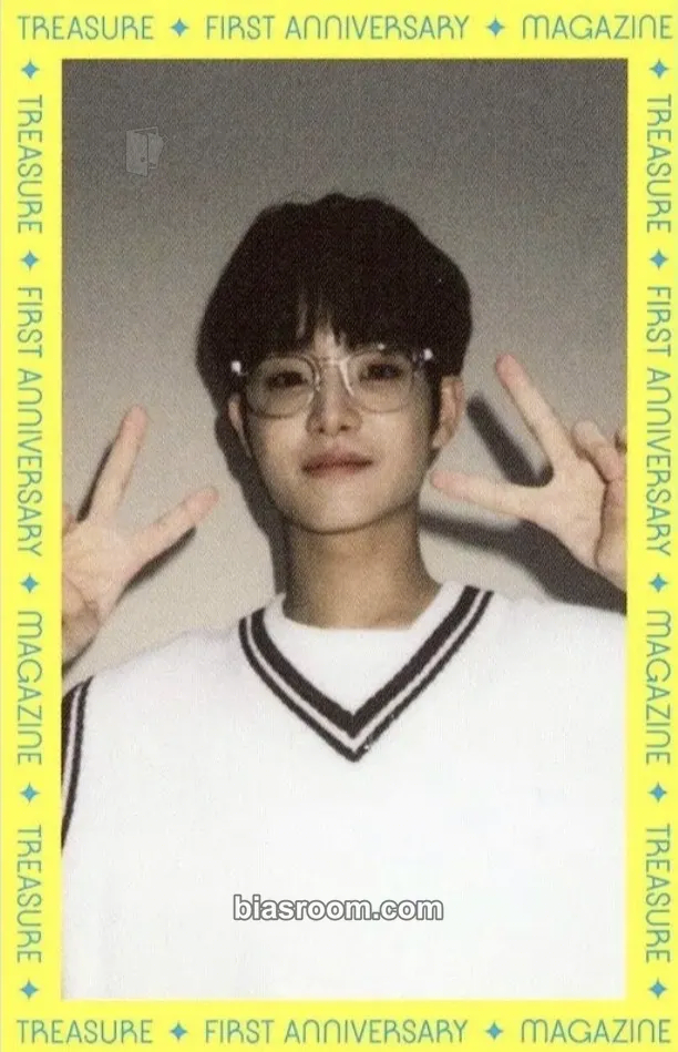 Jihoon First Anniversary Photocard - TREASURE - TREASURE K-pop photocard