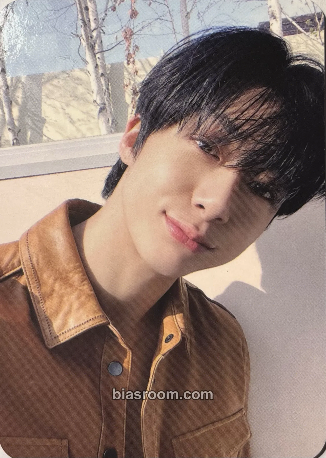 Hyungwon Hyungwon x John Varvatos Photocard - MONSTA X - MONSTA X K-pop photocard