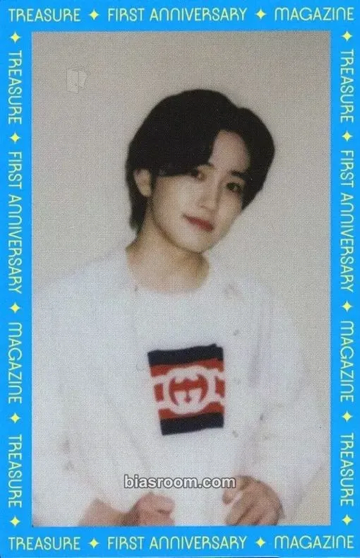Mashiho First Anniversary Photocard - TREASURE - TREASURE K-pop photocard
