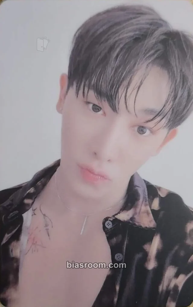 Wonho - Wonho - Bittersweet  Album soundwave lucky draw (LD) pvc card