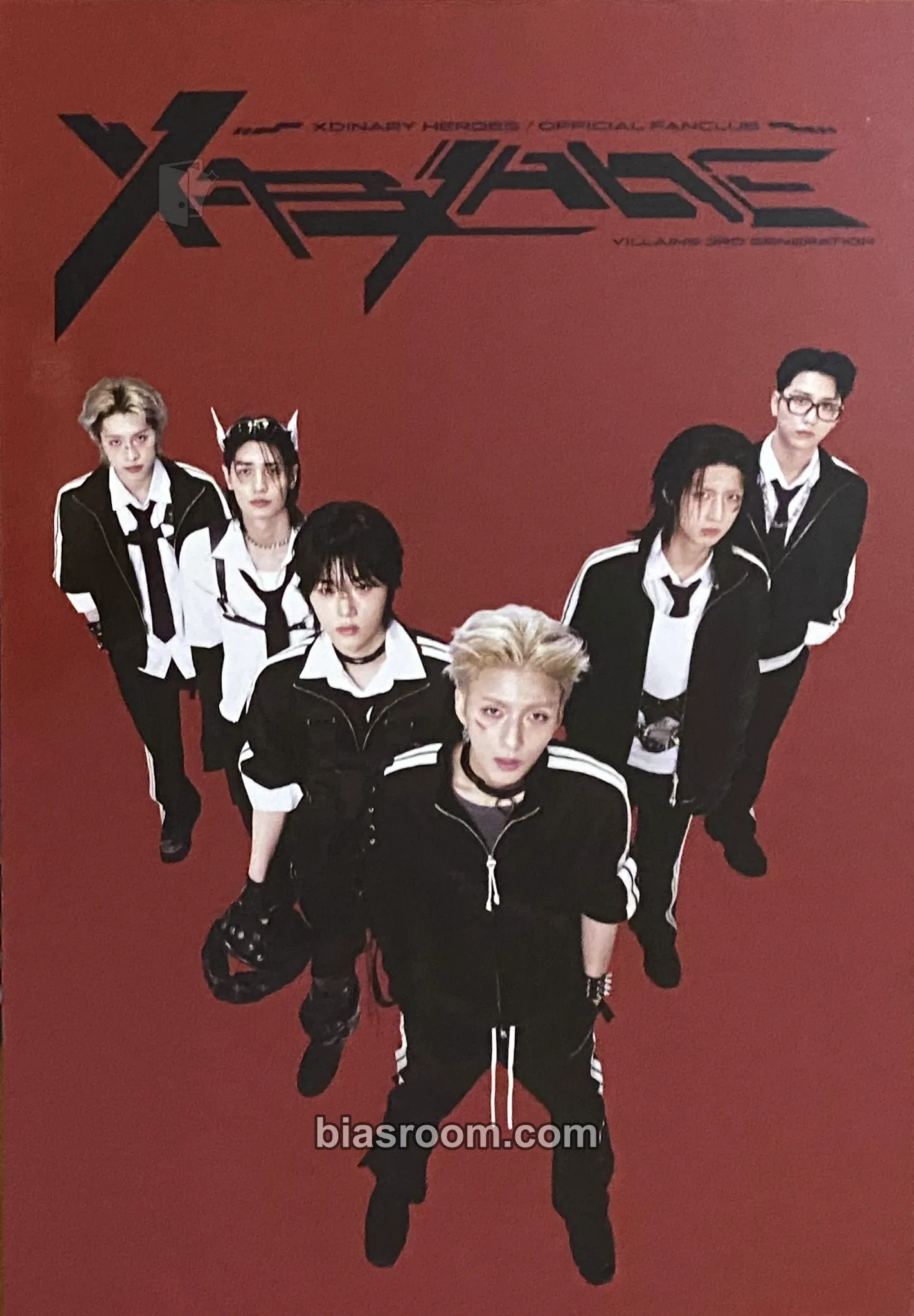 Villians 3rd Generation Membership Kit Photocard - Xdinary Heroes - Xdinary Heroes K-pop photocard