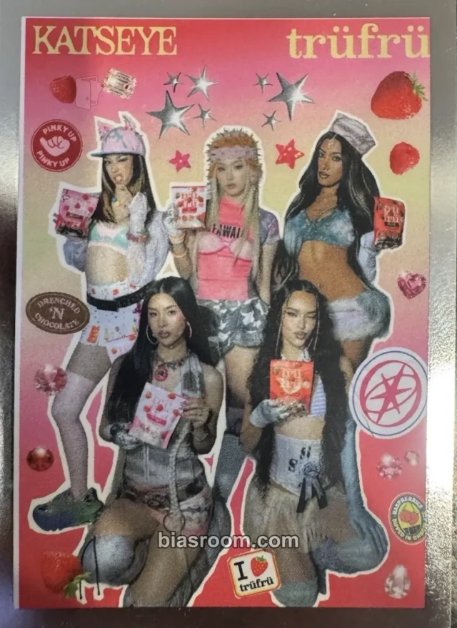 KATSEYE - Walmart Tru Fru Pop-Up Event pop-up foil card