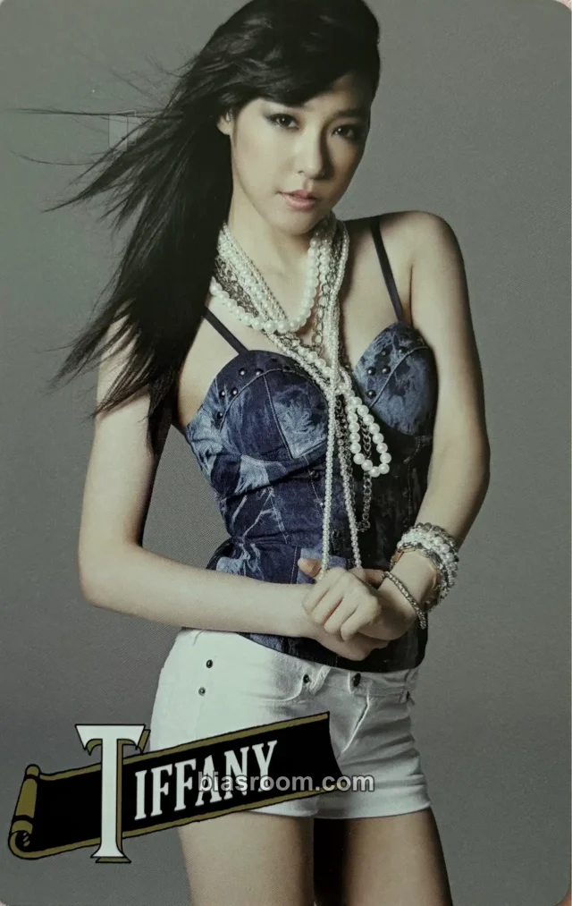 Girls' Generation - Tiffany - The First Japan Arena Tour Event photocard set merch photocard