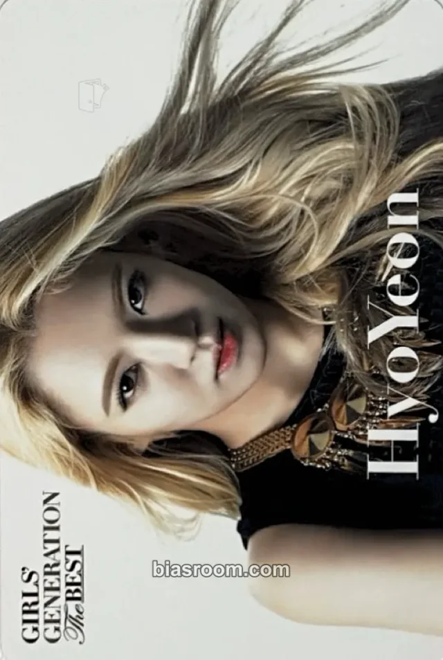 Hyoyeon Girls' Generation The Best K-pop photocard