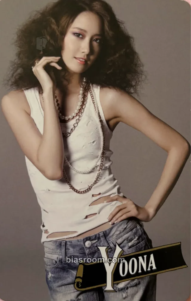 Girls' Generation - Yoona - The First Japan Arena Tour Event photocard set merch photocard