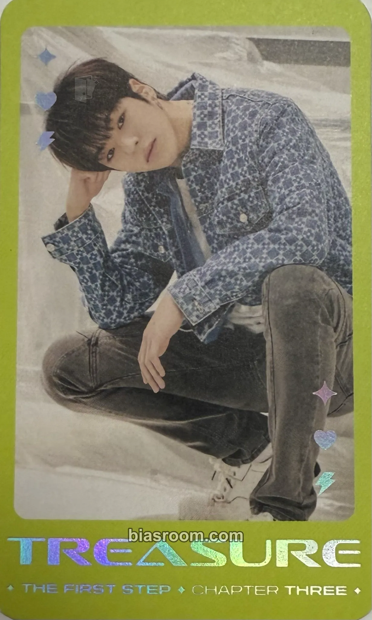 Yoon Jaehyuk THE FIRST STEP: CHAPTER THREE Photocard - TREASURE - TREASURE K-pop photocard