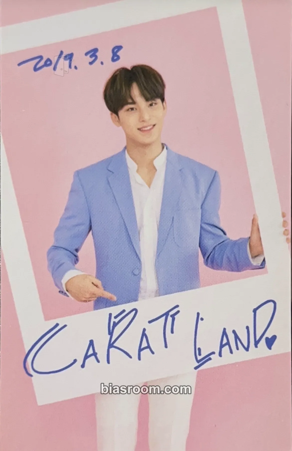 Mingyu 2019 3RD SVT IN CARAT LAND Photocard - SEVENTEEN - SEVENTEEN K-pop photocard