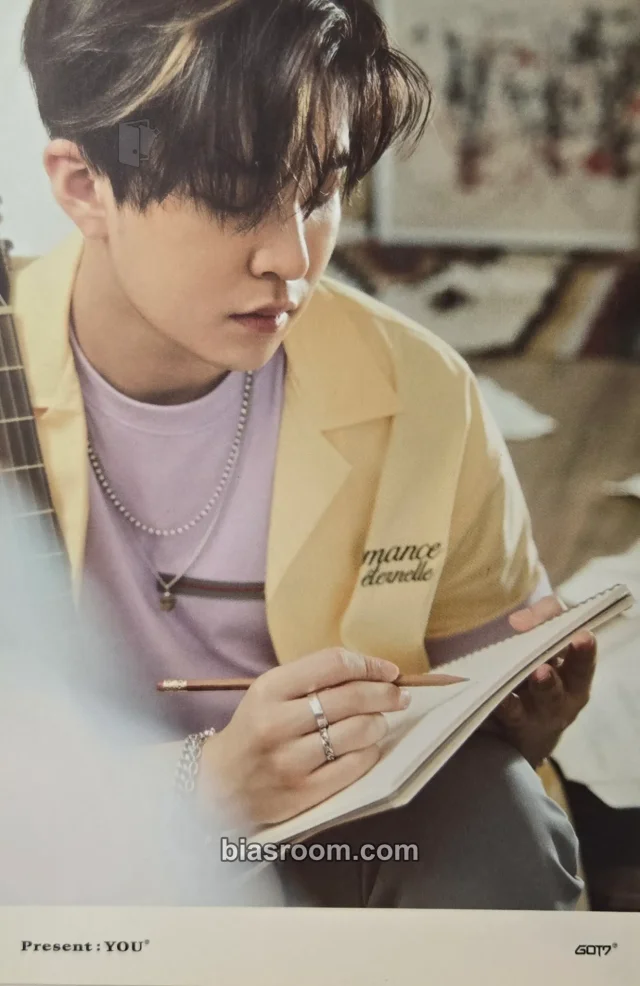 GOT7 - Youngjae - Present: YOU Album postcard album inclusion