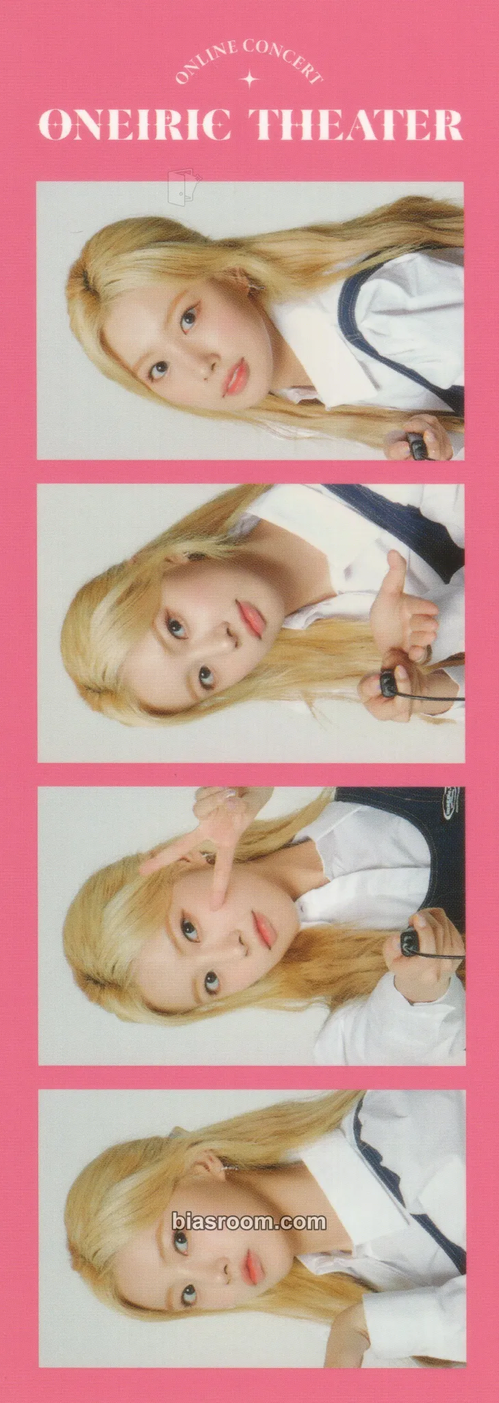Hyewon ONEIRIC THEATER - BLU-RAY Version Photocard - IZ*ONE - IZ*ONE K-pop photocard