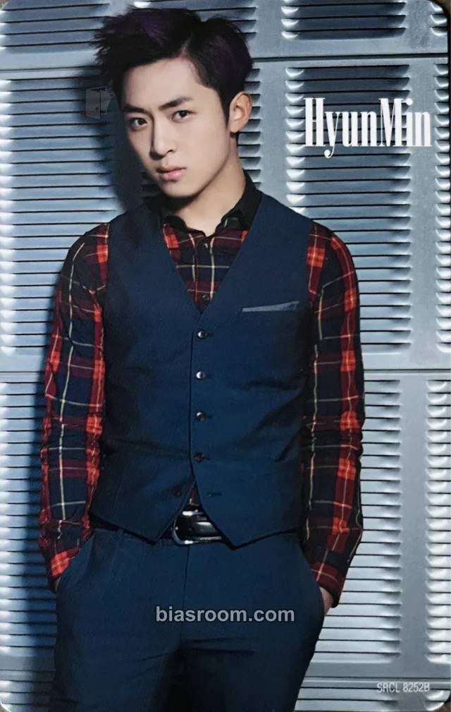 The Boss - Hyunmin - On the Way Album album photocard
