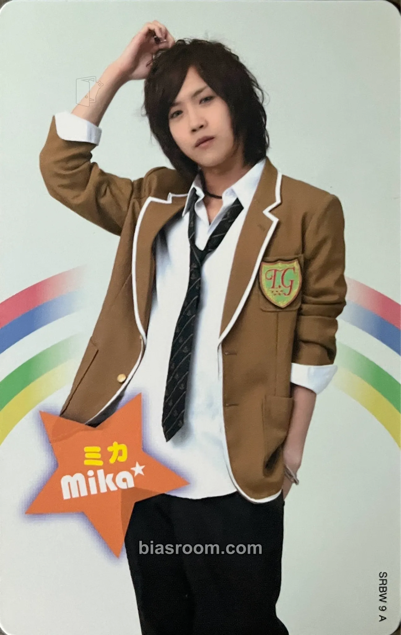 Mika Teba! Daikoku Danji Photocard - The Boss - The Boss K-pop photocard