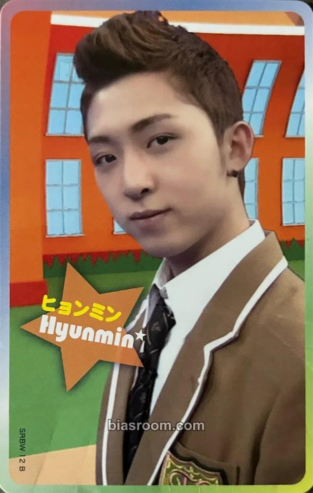Hyunmin The Boss Teba! Daikoku Danji K-pop photocard