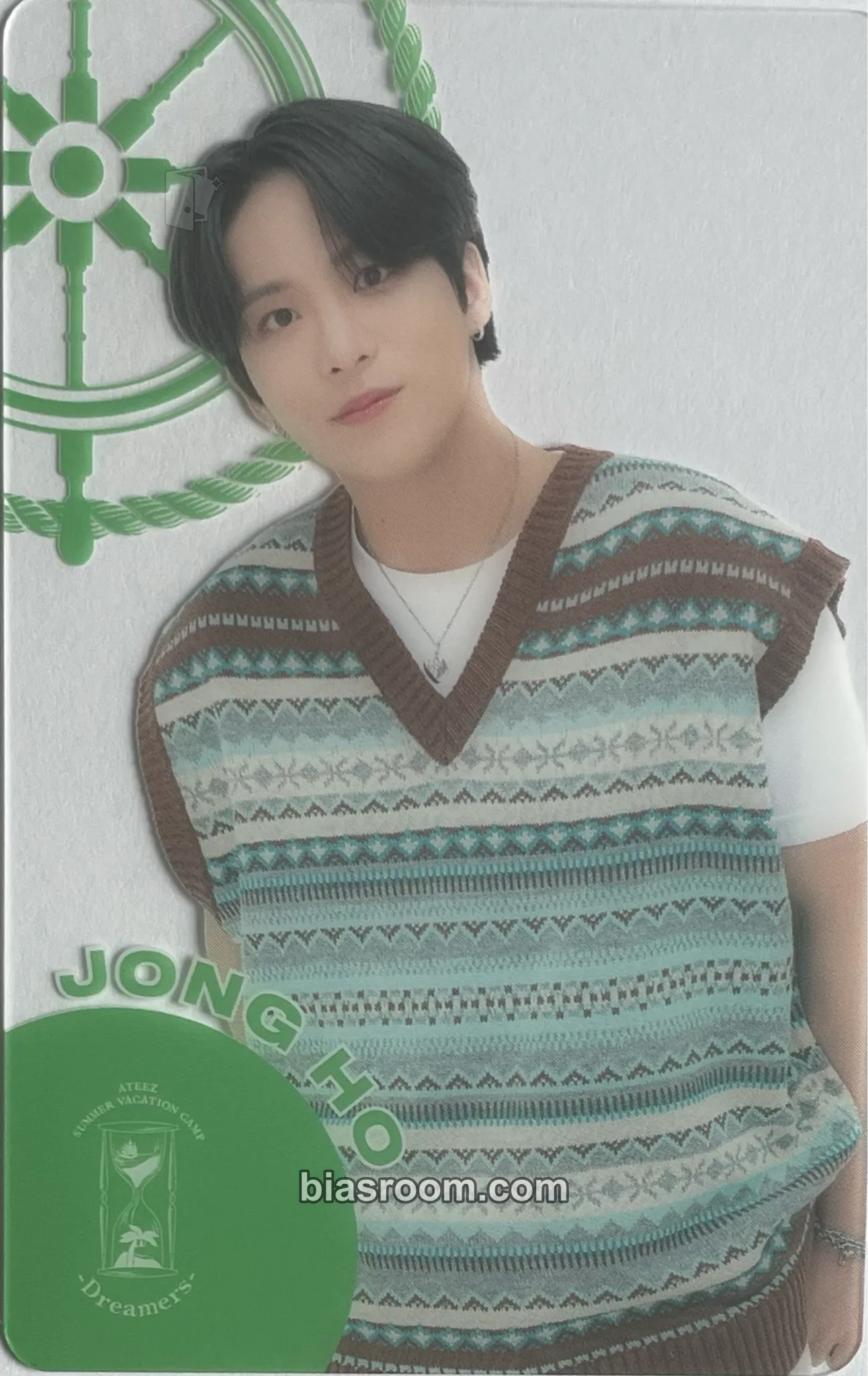 Jongho Dreamers Summer Vacation Camp MD Photocard - ATEEZ - ATEEZ K-pop photocard