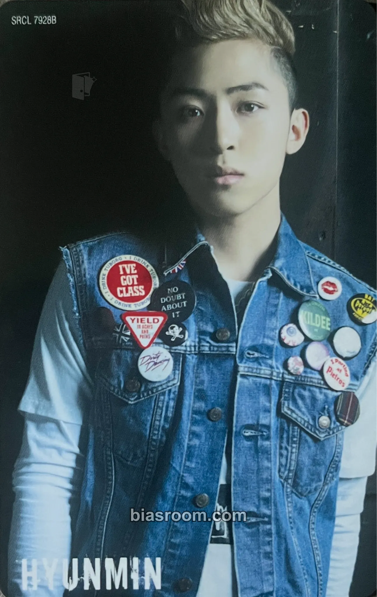 Hyunmin Jumping Photocard - The Boss - The Boss K-pop photocard