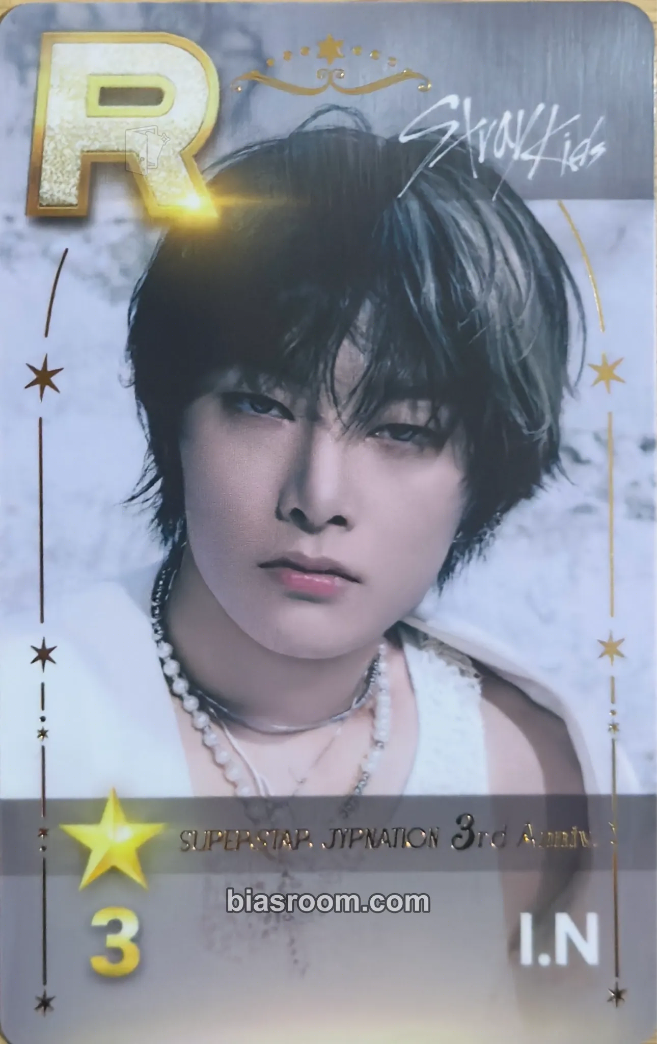 I.N SuperStar JYP (Pop-Ups Only) Photocard - Stray Kids - Stray Kids K-pop photocard
