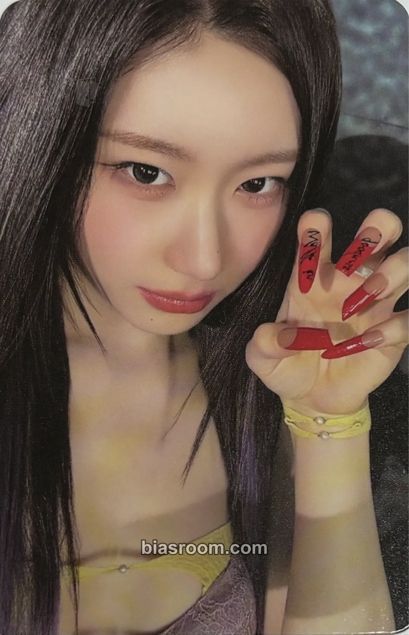 Chaeryeong Motto Photocard - ITZY - ITZY K-pop photocard