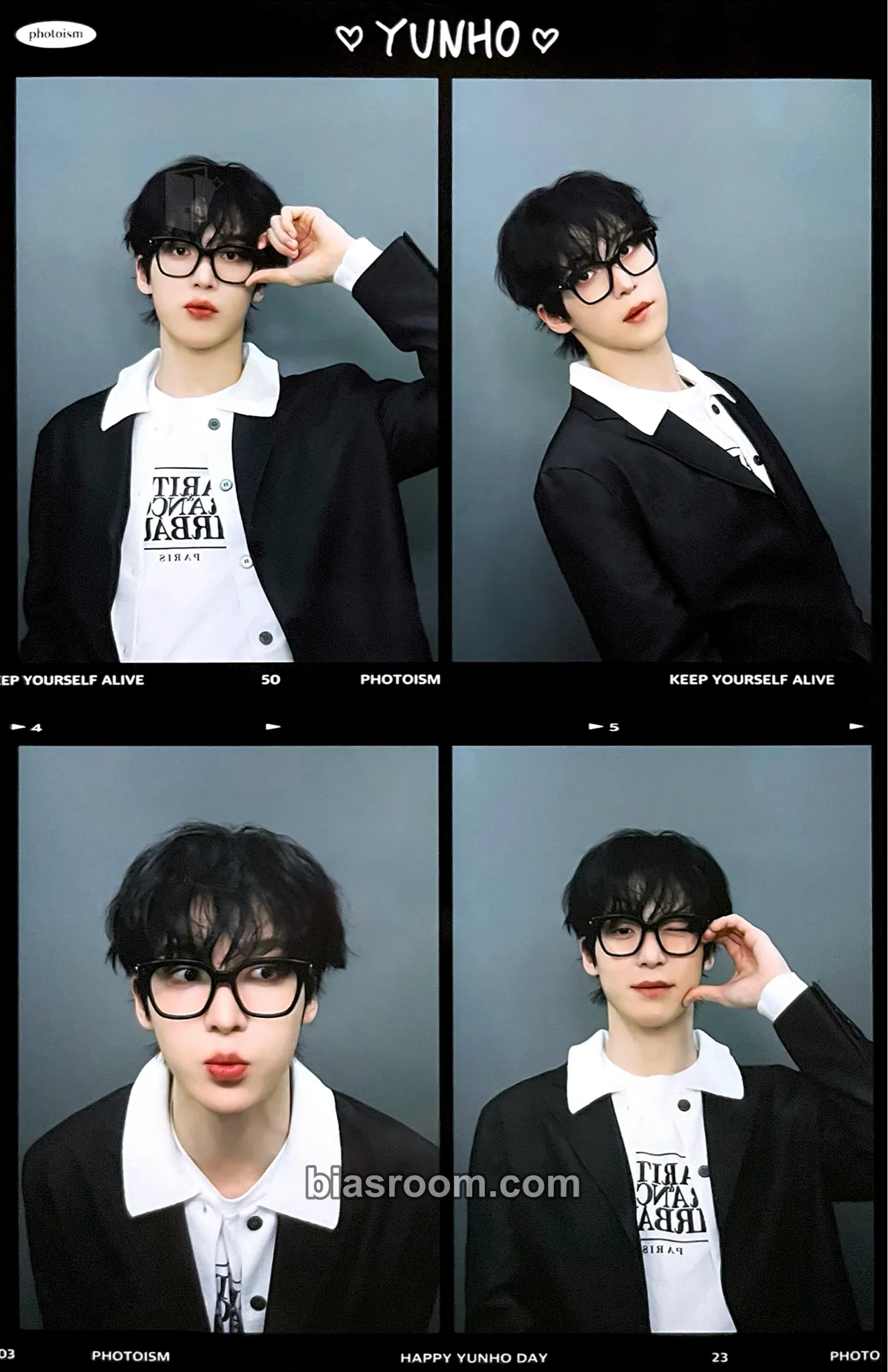 Yunho 2026 Cycle Birthday MD Photocard - ATEEZ - ATEEZ K-pop photocard