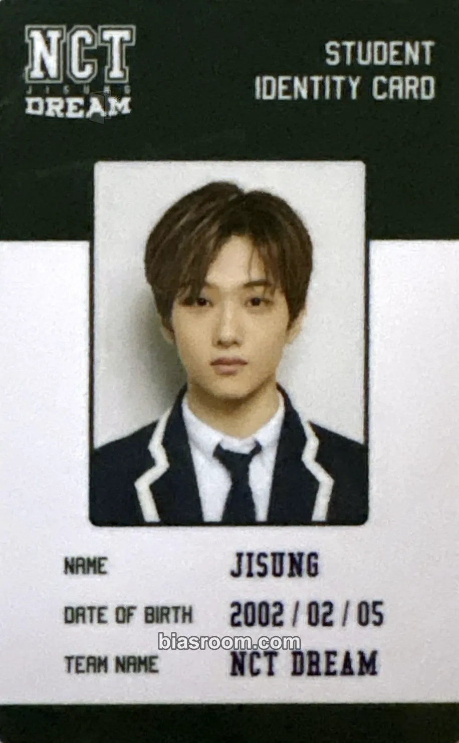Jisung Back To School Kit Photocard - NCT DREAM - NCT DREAM K-pop photocard