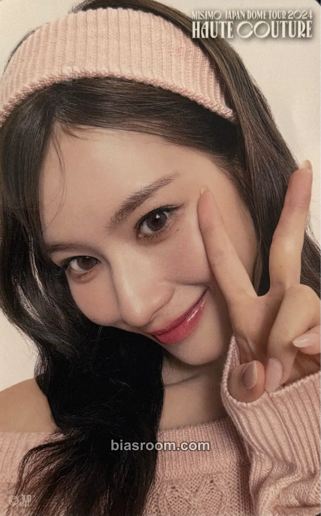 Sana MISAMO Japan Dome Tour 2024 ‘HAUTE COUTURE’ Photocard - TWICE - TWICE K-pop photocard
