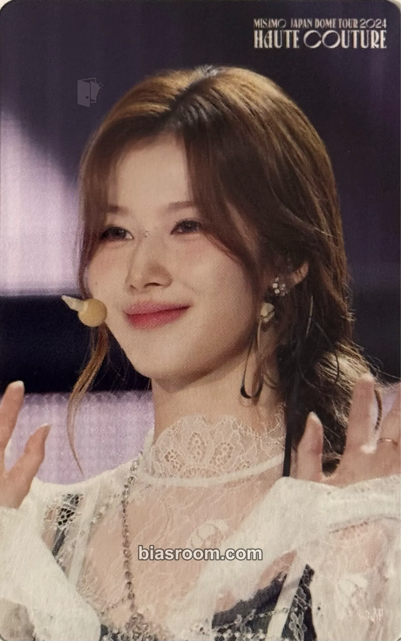 Sana MISAMO Japan Dome Tour 2024 ‘HAUTE COUTURE’ Photocard - TWICE - TWICE K-pop photocard