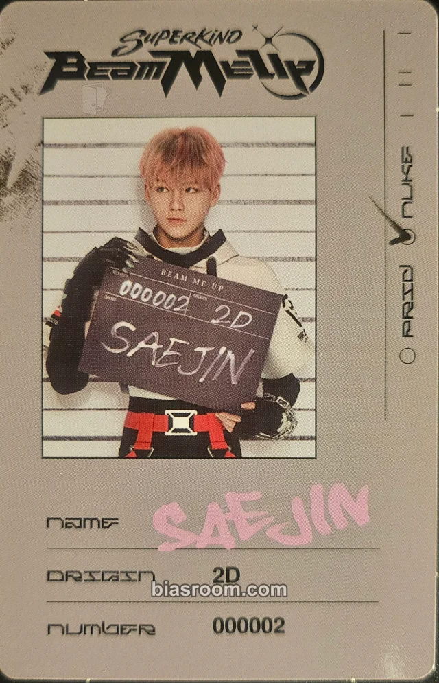 Superkind - SAEJiN - Profiles of the Future (Λ) : 70% Album album photocard