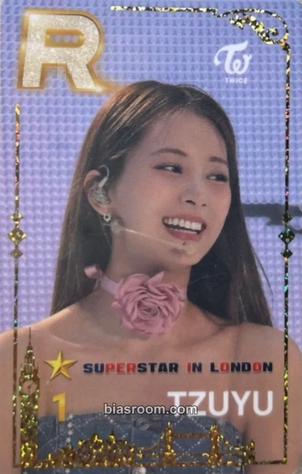 Tzuyu TWICE x SuperStar JYPNATION Photocard - TWICE - TWICE K-pop photocard