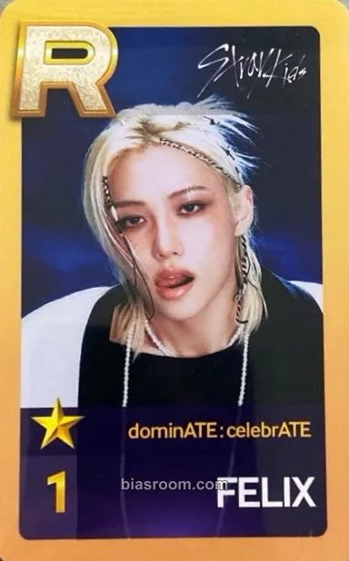 Felix dominATE: celebrATE Pop-Up Store Photocard - Stray Kids - Stray Kids K-pop photocard