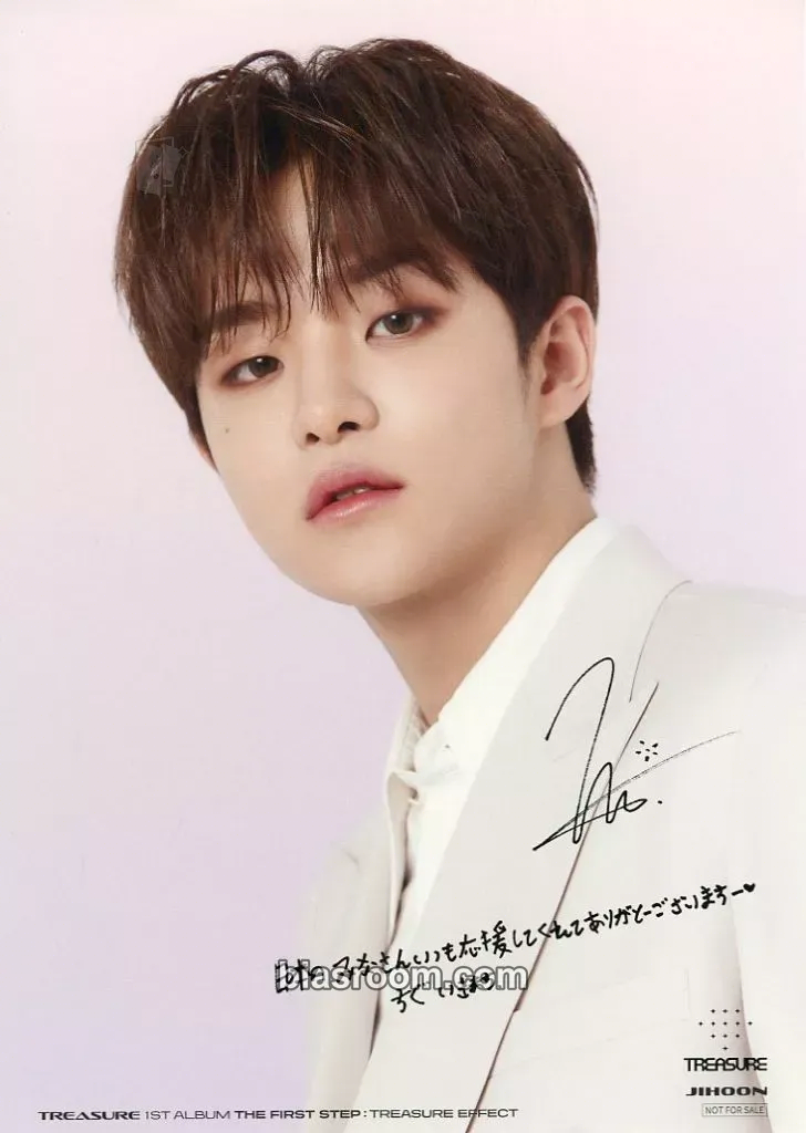 Jihoon THE FIRST STEP : TREASURE EFFECT Photocard - TREASURE - TREASURE K-pop photocard