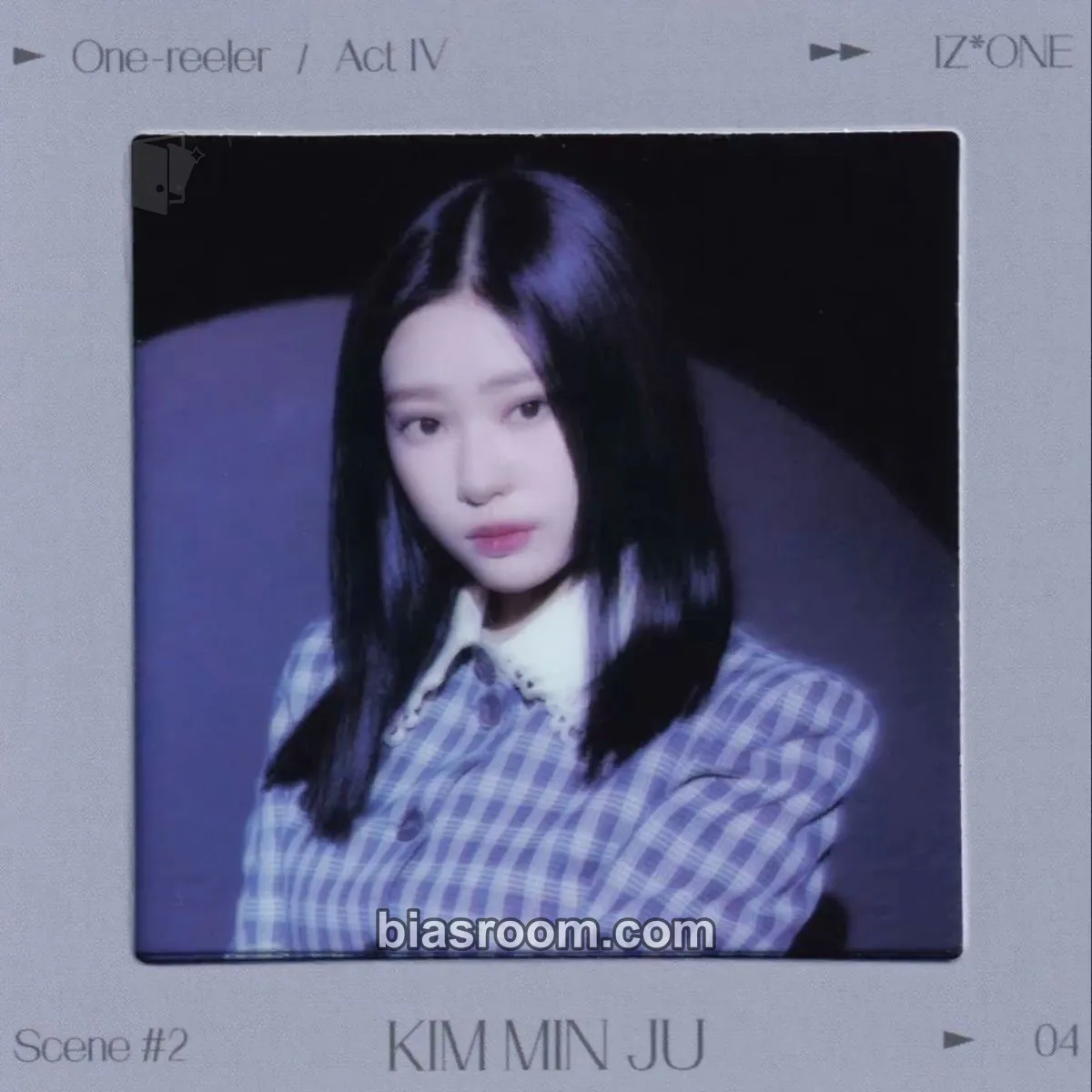 Minju One-reeler / Act IV Photocard - IZ*ONE - IZ*ONE K-pop photocard