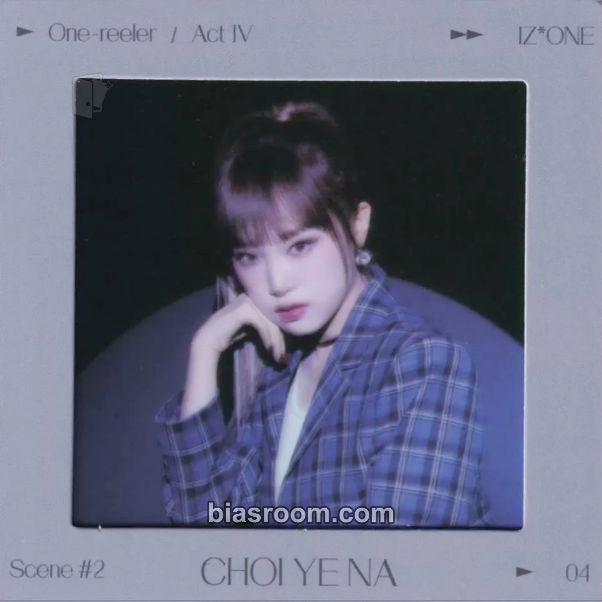 Yena One-reeler / Act IV Photocard - IZ*ONE - IZ*ONE K-pop photocard