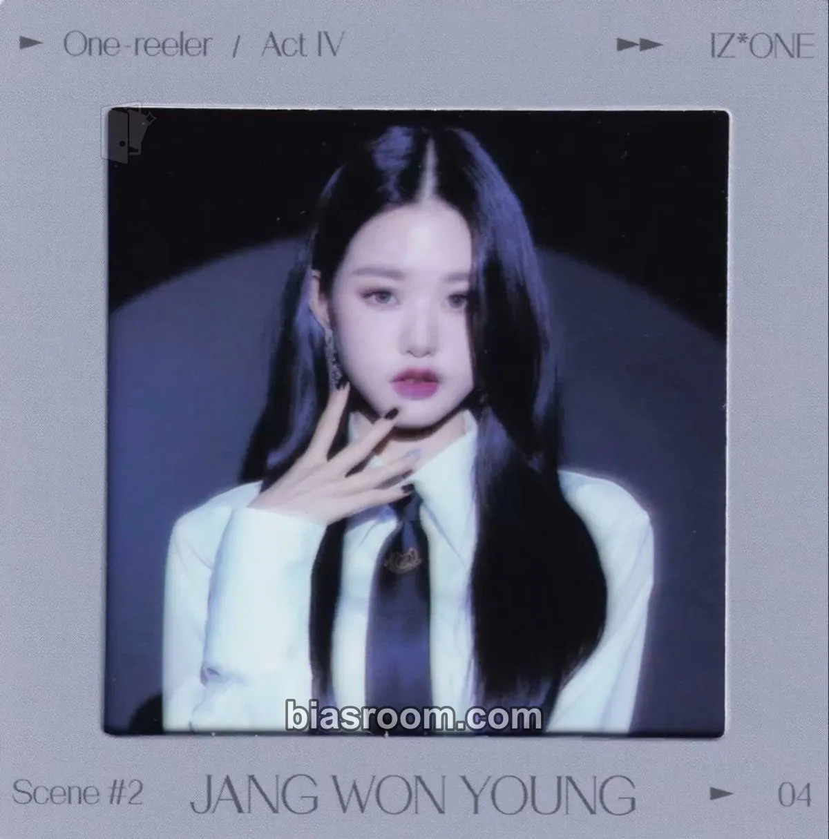 Wonyoung One-reeler / Act IV Photocard - IZ*ONE - IZ*ONE K-pop photocard