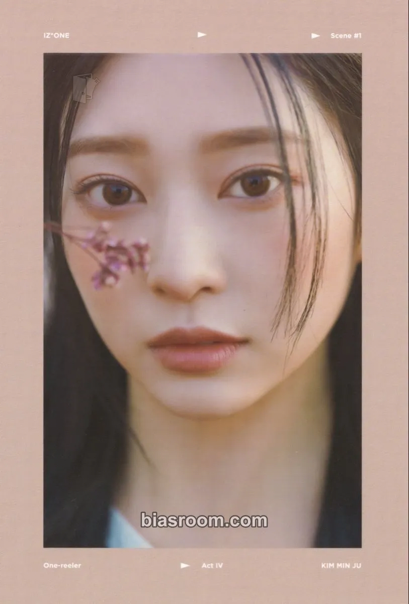 Minju One-reeler / Act IV Photocard - IZ*ONE - IZ*ONE K-pop photocard