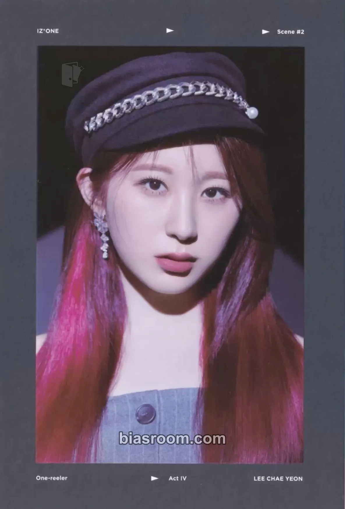 Lee Chaeyeon One-reeler / Act IV Photocard - IZ*ONE - IZ*ONE K-pop photocard
