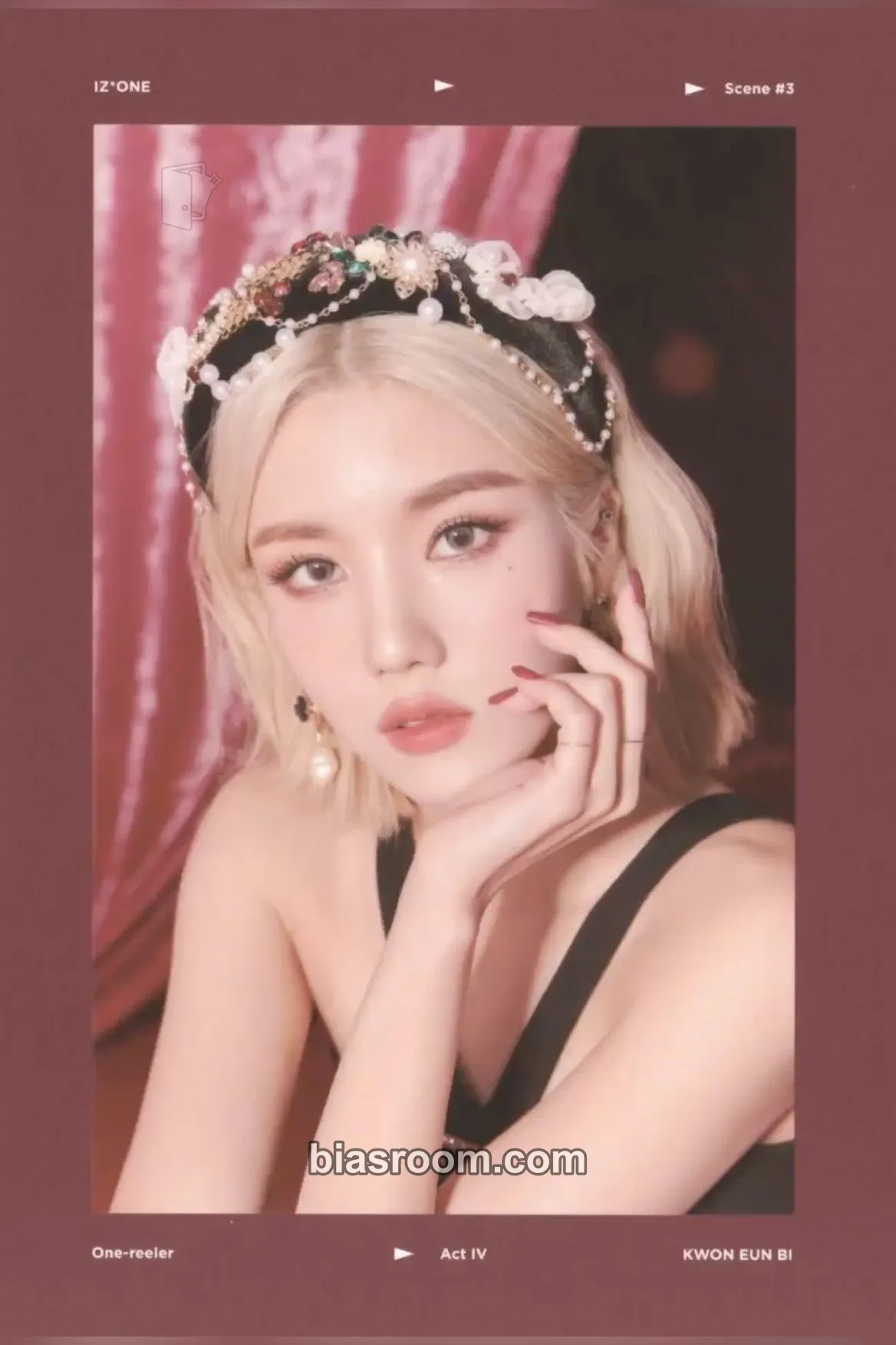 Kwon Eunbi One-reeler / Act IV Photocard - IZ*ONE - IZ*ONE K-pop photocard