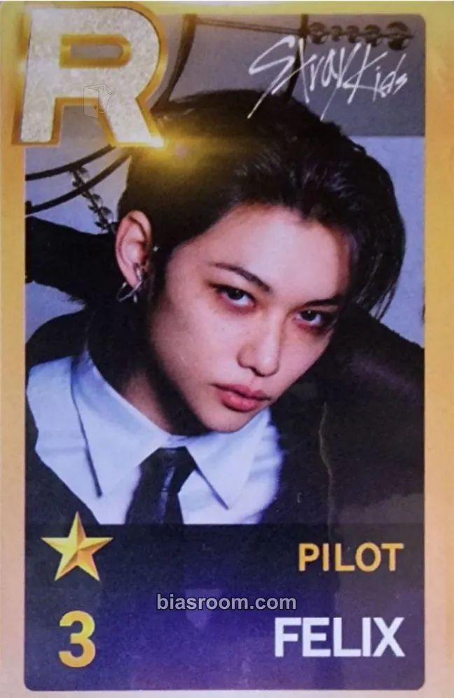 Felix 3rd Fanmeeting - Pilot for 5 Star Photocard - Stray Kids - Stray Kids K-pop photocard