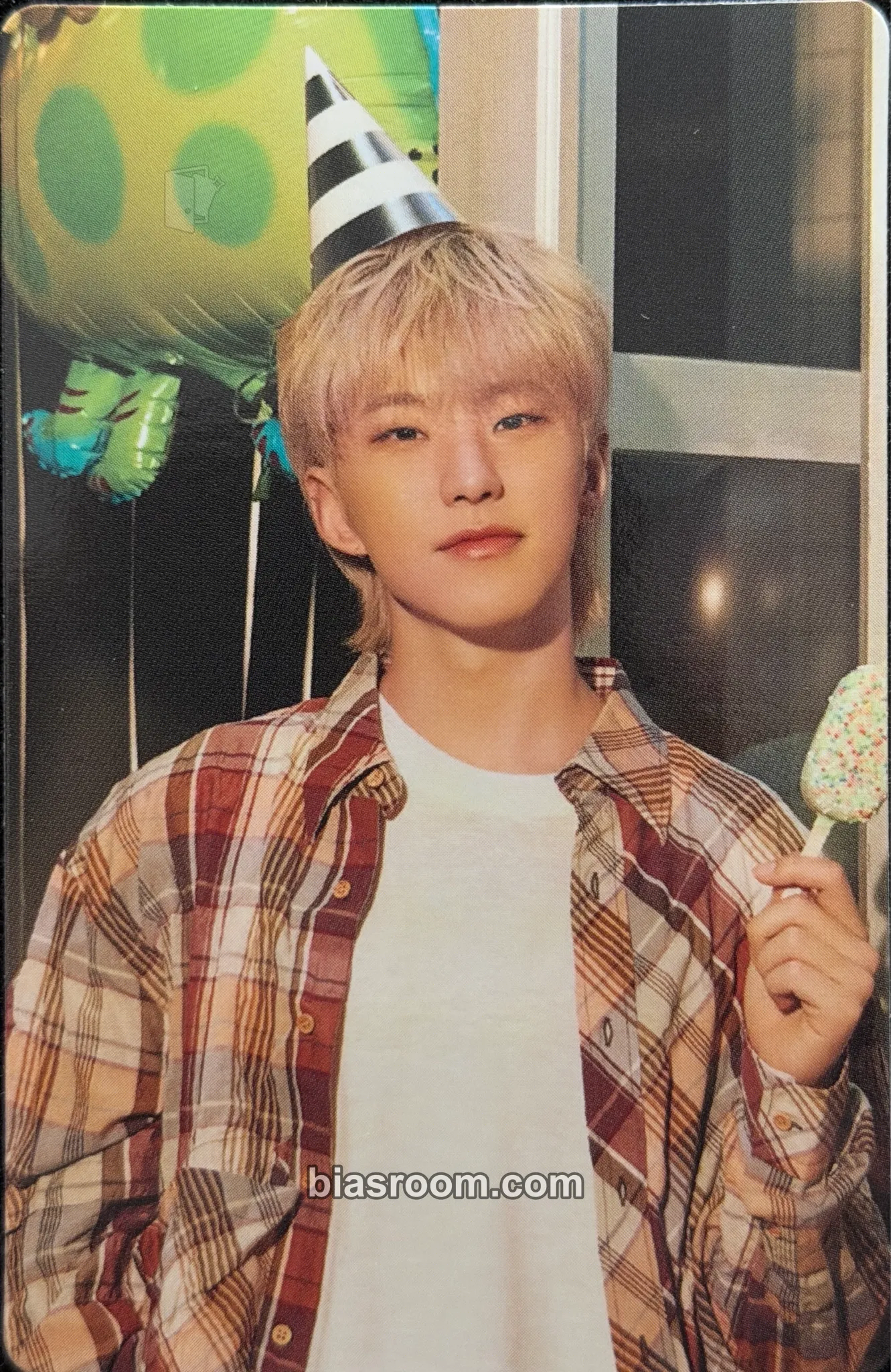 Hoshi Birthday Boxes/Merch Photocard - SEVENTEEN - SEVENTEEN K-pop photocard