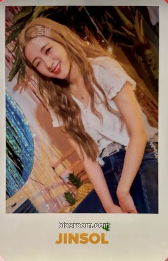 APRIL - Jinsol - Hello Summer Album pob (pre-order benefit) subk shop photocard set