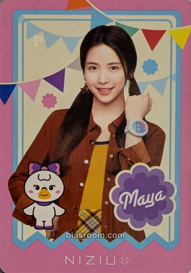 NiziU - Maya - NiziU x Tamagotchi Smart Other merch photocard photocard set