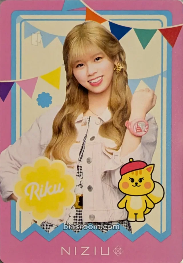 NiziU - Riku - NiziU x Tamagotchi Smart Other merch photocard photocard set