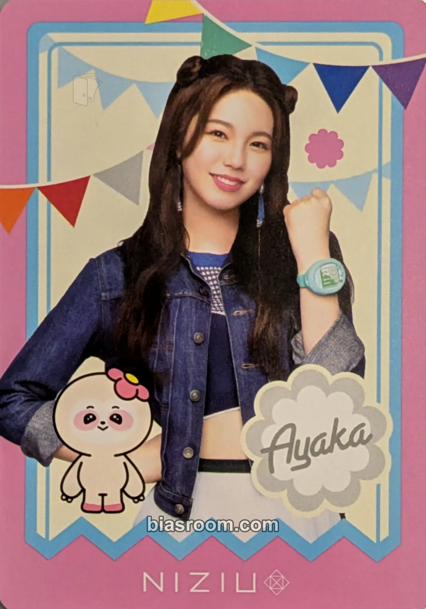 Ayaka NiziU x Tamagotchi Smart Photocard - NiziU - NiziU K-pop photocard