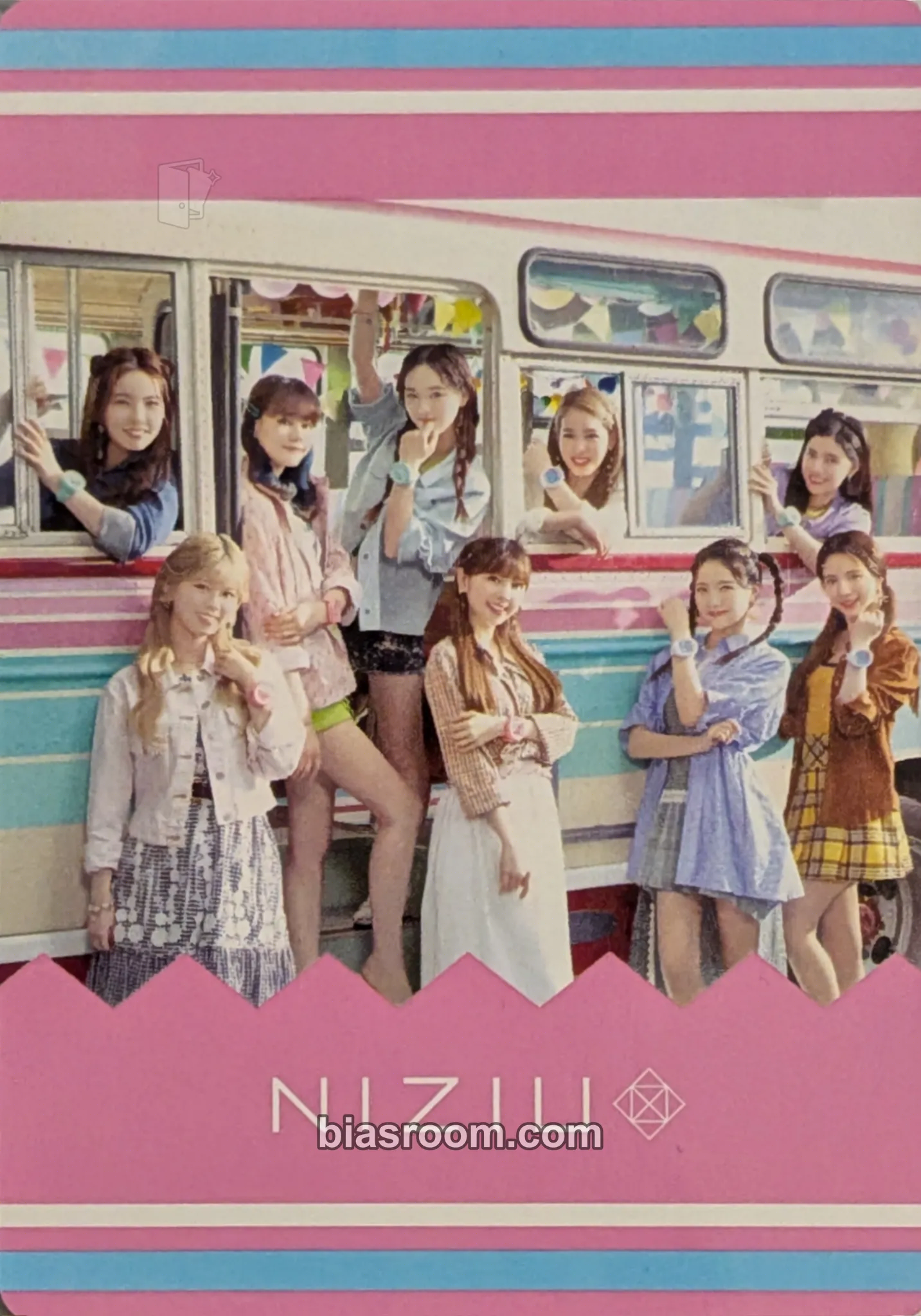 NiziU x Tamagotchi Smart Photocard - NiziU - NiziU K-pop photocard