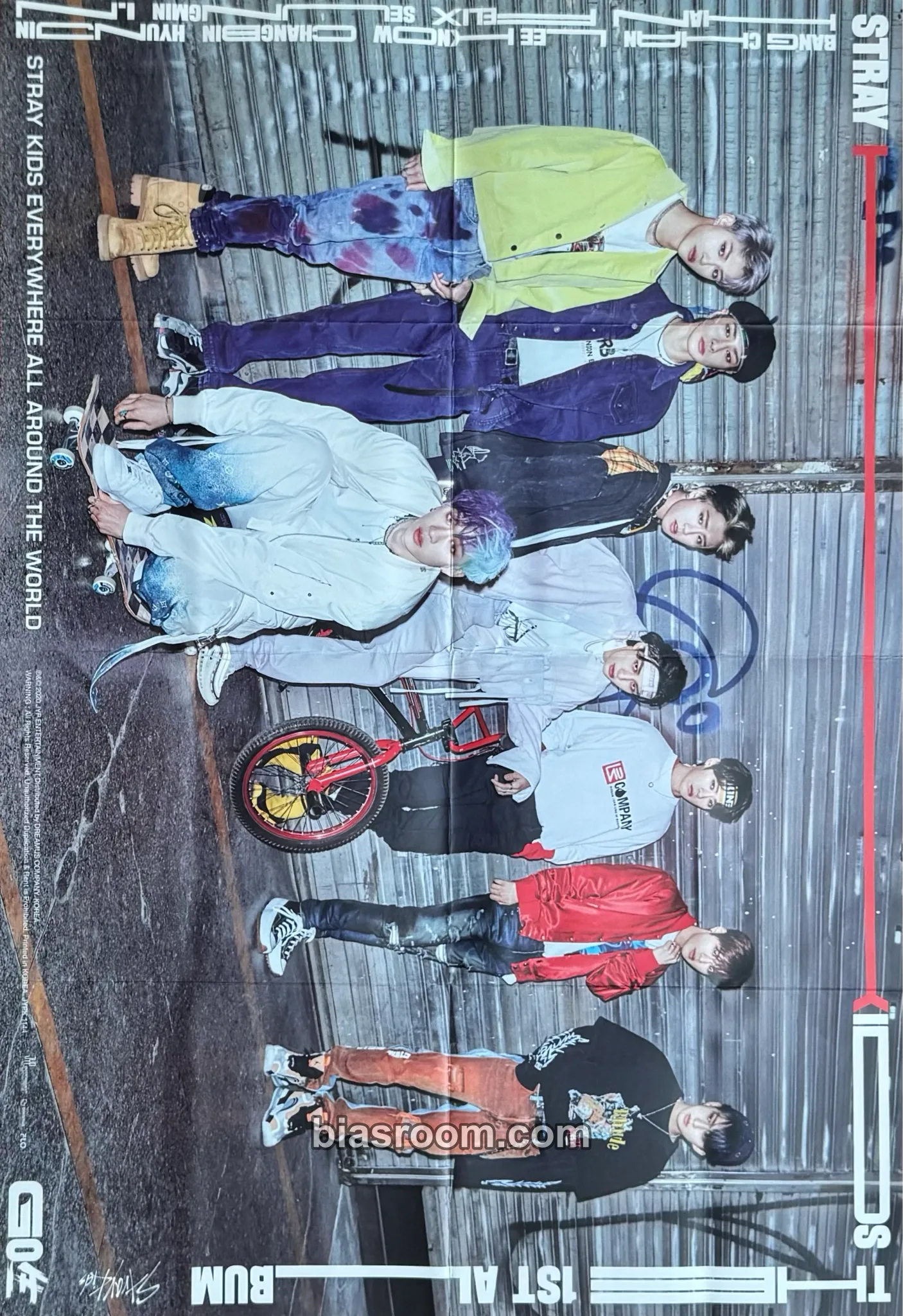 GO LIVE Photocard - Stray Kids - Stray Kids K-pop photocard