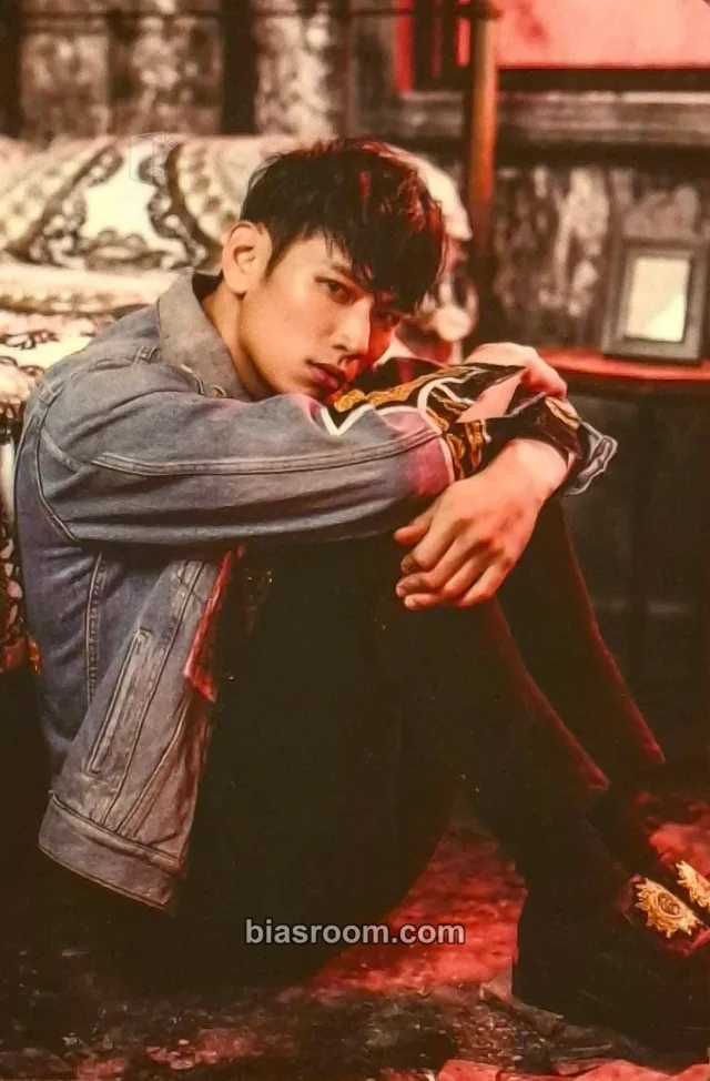 Cross Gene - Seyoung - MIRROR Album pob (pre-order benefit) white version photocard set
