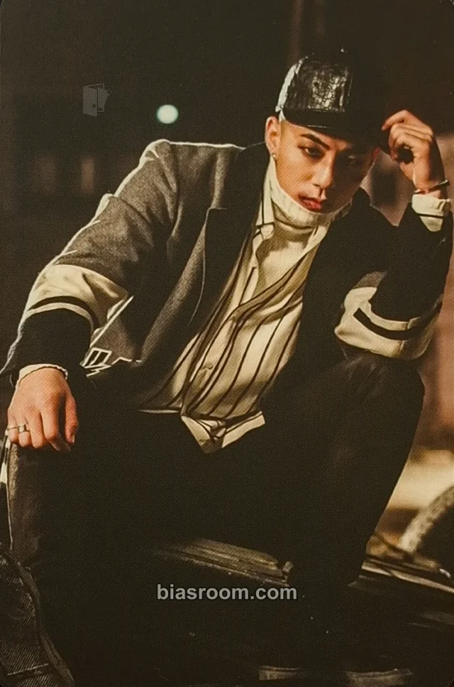 Cross Gene - Casper - MIRROR Album pob (pre-order benefit) white version photocard set