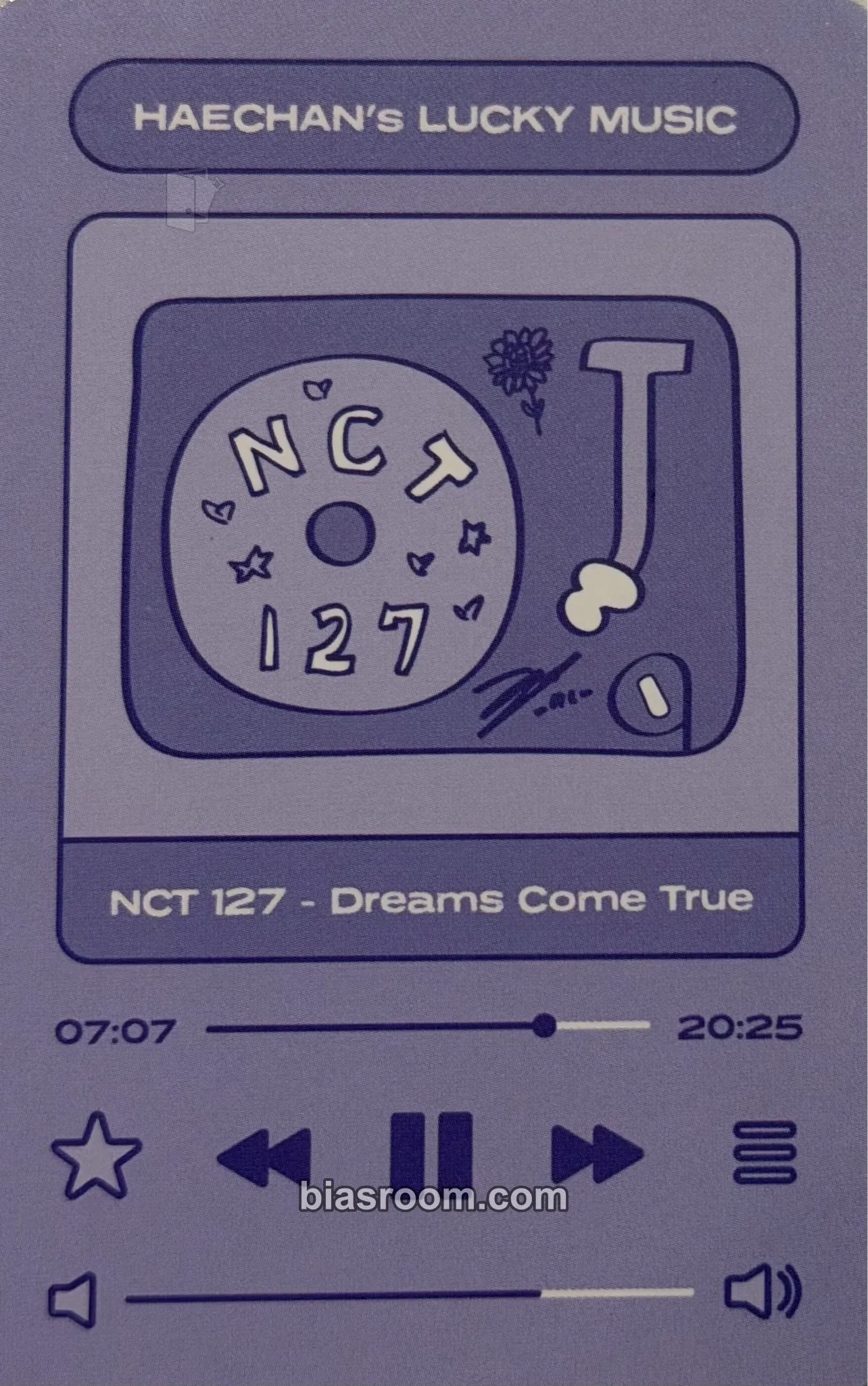 Haechan 9th Anniversary MD Photocard - NCT 127 - NCT 127 K-pop photocard