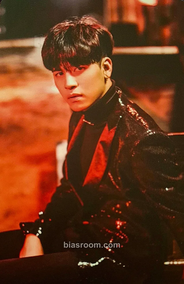 Cross Gene - Sangmin - MIRROR Album pob (pre-order benefit) white version photocard set